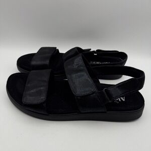 Alegria Sandals Adjustable‎ Comfort Straps Cushioned Black Size 40 US 9.5-10